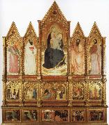 GIOVANNI DA MILANO Polyptych oil painting artist